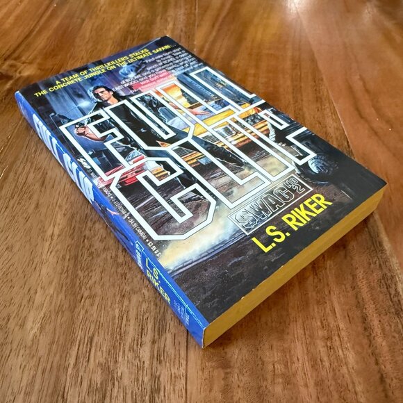 Full Clip Swag No. 2 L.S. Riker 1st Printing 1992 Vintage Action Paperback - Picture 3 of 5